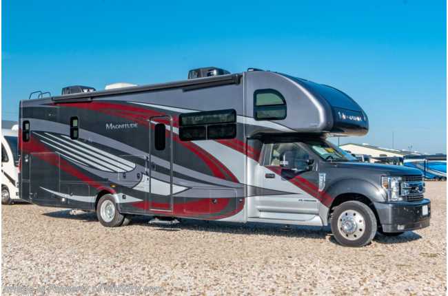 2020 Thor Motor Coach Magnitude BB35 Super C Bunk Model W/ Power Roof Vents, King Bed, Bunk TVs, Ext. TV, 3 Cam Monitoring &amp; Much More