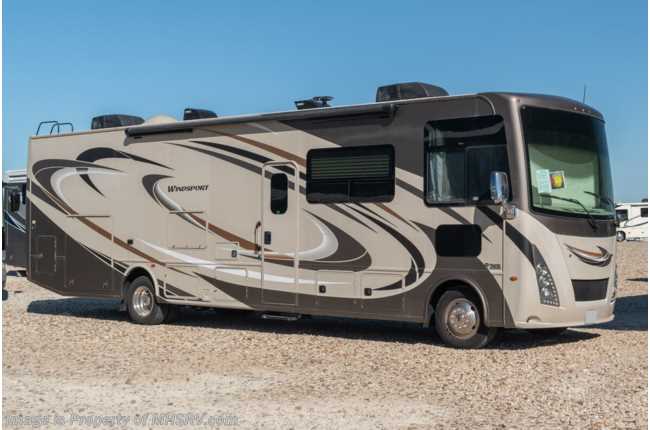 2019 Thor Motor Coach Windsport 34J Bunk Model W/ Dual A/C, Oven, King, Power OH Bunk, Power Roof Vents &amp; More