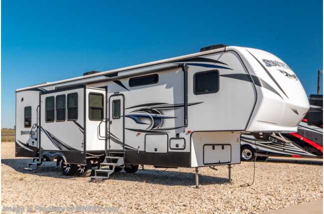 2018 K-Z Sidewinder 3511DK W/ Dual A/Cs, Ext. Shower, Power Roof Vents, Oven, Power Patio Awning &amp; More