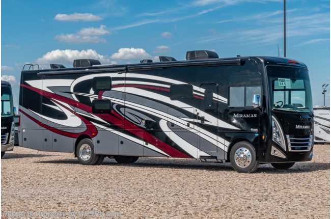 2023 Thor Motor Coach Miramar 37.1 2 Full Bath Bunk Model W/ Leatherette Theater Seats, Electric Fireplace w/ Remote &amp; More