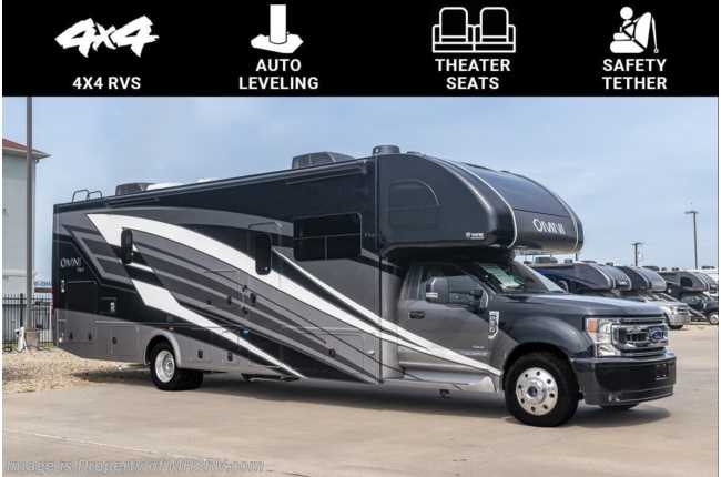 2024 Thor Motor Coach Omni RS36 4X4 Bunk Model Super C W/ Auto Leveling, Theater Seats, FBP, Safety Tether &amp; Much More