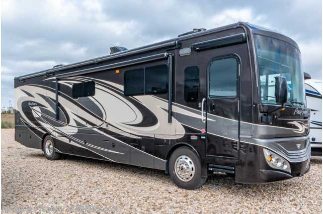 2019 Fleetwood Pace Arrow LXE 38F W/ King Bed, W/D, Power Shades, Power OH Bunk, Mobile Eye, 50AMP, Solar, Dishwasher &amp; More