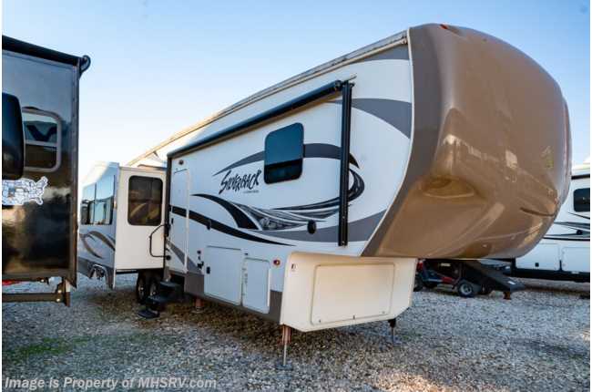 2014 Forest River Silverback 33RL W/ Rims, Auto Leveling, Dual A/C, Ext. Shower, Fireplace, Power Roof Vents, Ceiling Fans &amp; More