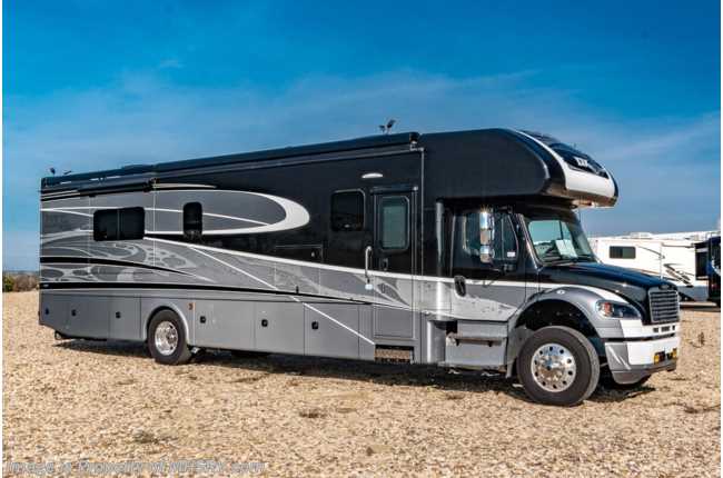 2021 Dynamax Corp DX3 37RB W/ Aqua-Hot, Mobile Eye, Power Roof Vents, Theater Seats, W/D &amp; More