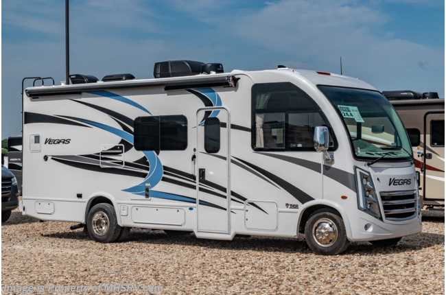 2023 Thor Motor Coach Vegas 24.4 W/ Solar Charging System, Heated Tanks, Power Drivers Seat, Stabilizers
