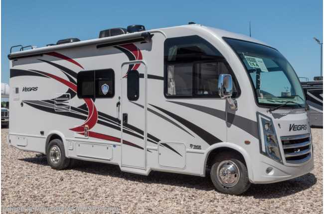 2023 Thor Motor Coach Vegas 24.4 W/ Solar Charging System, Power Drivers Seat, Heated Tanks, Stabilizers &amp; More