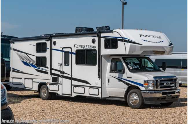 2022 Forest River Forester LE 3251DS Bunk House W/ Auto Leveling, Aluminum Running Boards, Solar, Artic Package &amp; More