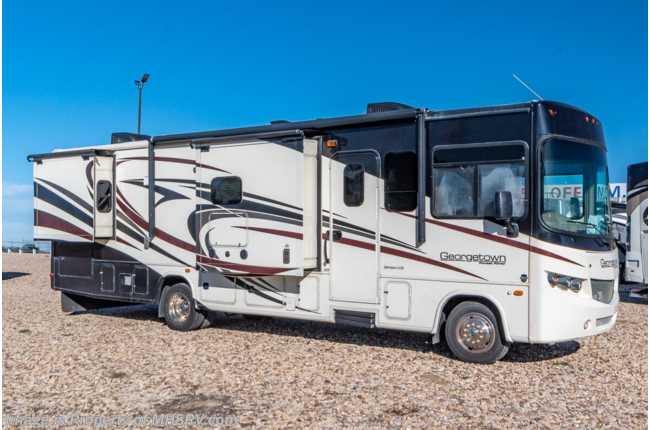 2016 Forest River Georgetown 328TS W/ Hydraulic Leveling, Power Visor, Exterior TV &amp; Shower, Dual Pane Windows &amp; More