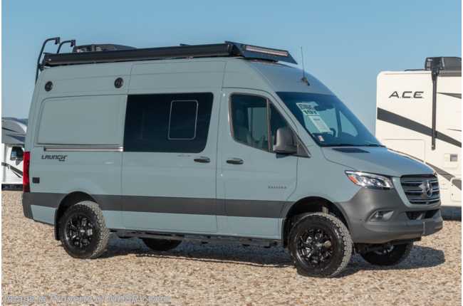 2022 Entegra Coach Launch 19Y 4x4 Sprinter W/ Lithium Power System, Keyless Entry, Solar and Much More