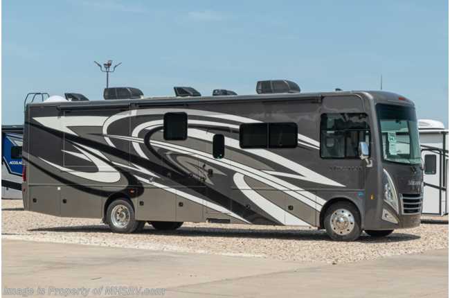 2023 Thor Motor Coach Miramar 34.7 Bath & 1/2 W/ King Bed, Theater Seats, Residential Fridge, Bedroom TV, Frameless Dual Pane Windows & More