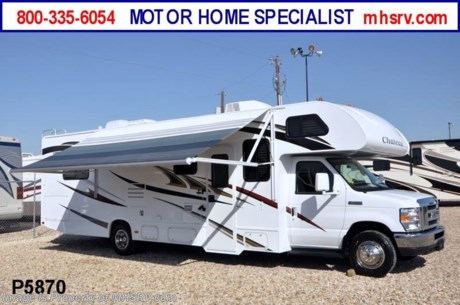 &lt;a href=&quot;http://www.mhsrv.com/thor-motor-coach/&quot;&gt;&lt;img src=&quot;http://www.mhsrv.com/images/sold-thor.jpg&quot; width=&quot;383&quot; height=&quot;141&quot; border=&quot;0&quot; /&gt;&lt;/a&gt; 2012 Thor Motor Coach Chateau: Model 31P. /US Virgin Islands 10/11/12/ This RV measures approximately 32 feet 3 inches in length &amp; features a large slide-out room. Optional equipment includes the glazed maple wood package, LCD TV, back-up camera &amp; monitor, 3-burner range with oven, wheel liners &amp; electric patio awning. The all new Thor Chateau Class C RV also features a Ford E-450 chassis &amp; Triton V-10 engine. For additional photos and information on this unit please visit Motor Home Specialist at mhsrv .com or call 800-335-6054. 