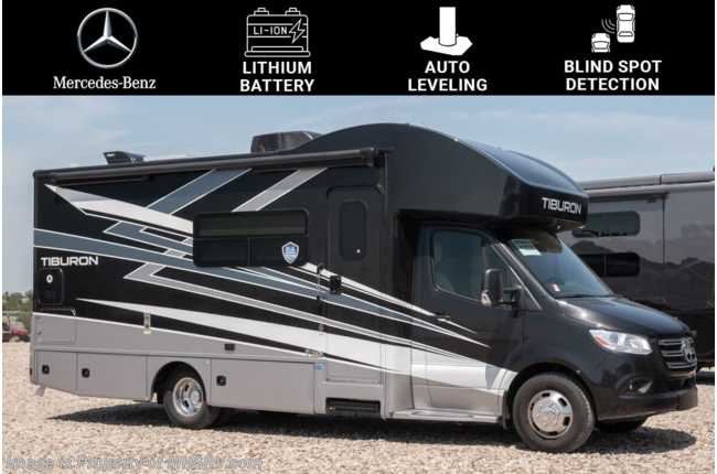 2024 Thor Motor Coach Tiburon 24FB Sprinter Diesel W/ Auto Leveling, Blind Spot Detection, Safety Tether & More