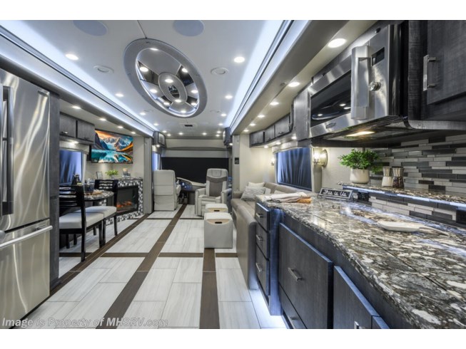 2025 Foretravel Realm FS605 Luxury Villa 3 (LV3) Black Label Edition - New Diesel Pusher For Sale by Motor Home Specialist in Alvarado, Texas