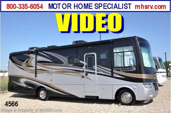2011 Holiday Rambler Vacationer RV for Sale W/2 Slides (32WBD)