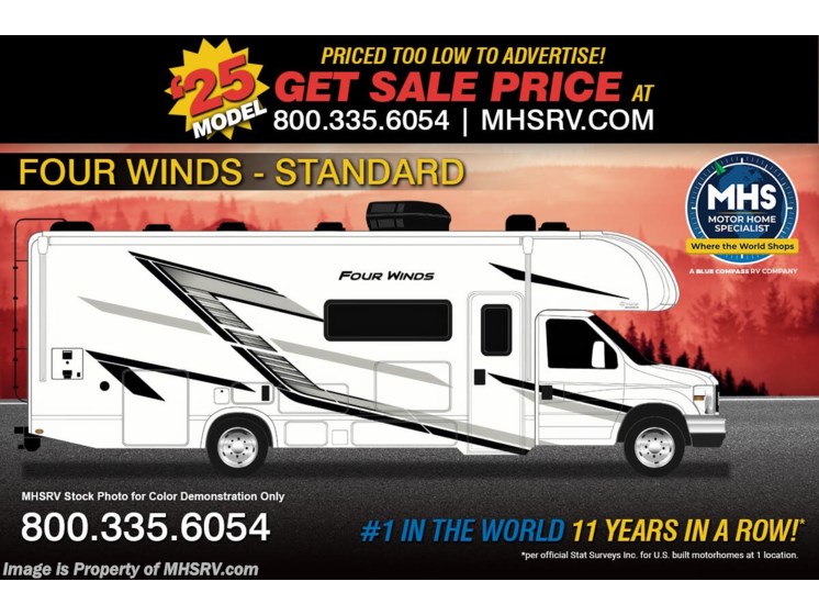 New 2025 Thor Motor Coach Four Winds 27P available in Alvarado, Texas