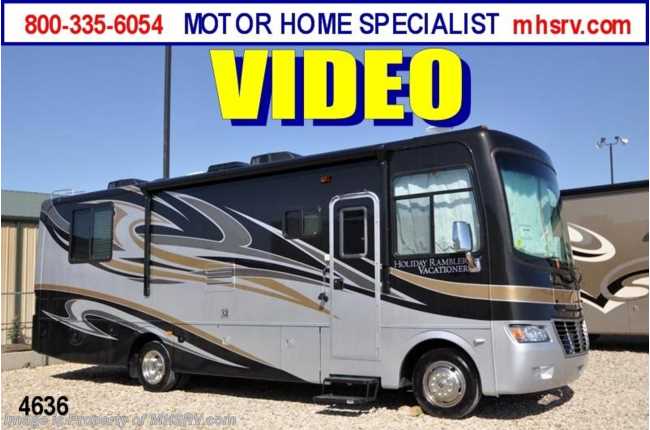 2011 Holiday Rambler Vacationer 30SFS W/Full Wall Slide - New RV for Sale