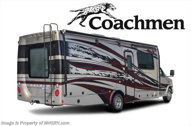 2012 Coachmen Concord (300TS) W/3 Slides/Sat/Jacks &amp; Aluminum Wheels