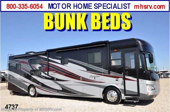 2012 Forest River Berkshire 390BH -60 Bunk House RV for Sale W/4 Slides