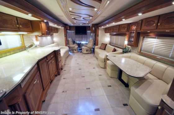 2007 Country Coach Intrigue W/4 Slides Used RV For Sale Floorplan