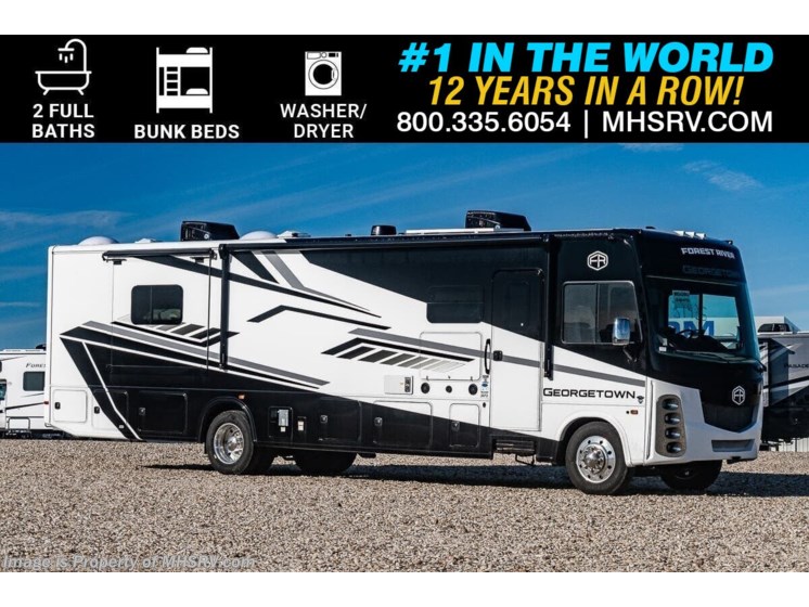 Email now about this 2025 Forest River Georgetown 5 Series GT5 36F5! New 2025 Forest River Georgetown 5 Series GT5 36F5 available in Alvarado, Texas