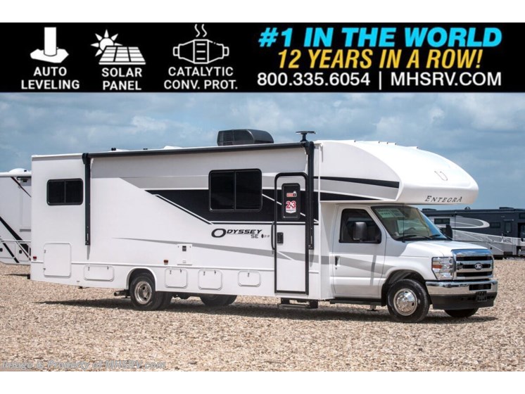 Email now about this 2026 Entegra Coach Odyssey SE 31FF! New 2026 Entegra Coach Odyssey SE 31FF available in Alvarado, Texas