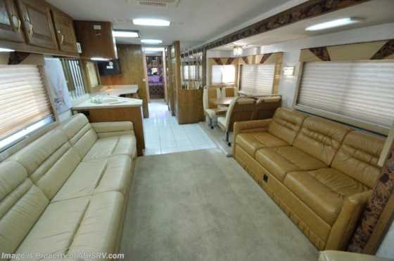 1996 Country Coach Intrigue W/ Slide Used RV For Sale Floorplan