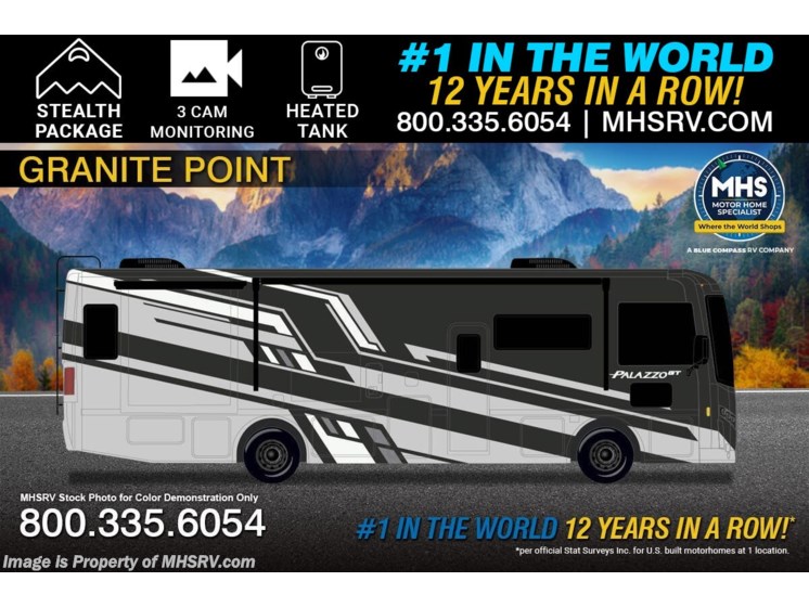 Email now about this 2026 Thor Motor Coach Palazzo GT 37.5! New 2026 Thor Motor Coach Palazzo GT 37.5 available in Alvarado, Texas