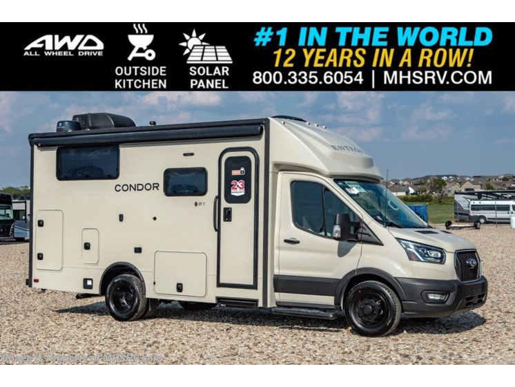 Email now about this 2026 Entegra Coach Condor 22T! New 2026 Entegra Coach Condor 22T available in Alvarado, Texas