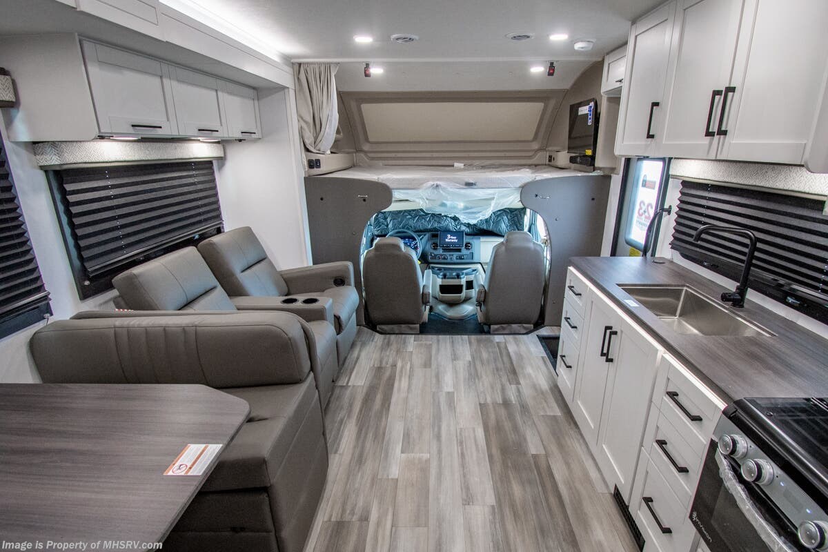 Call now about this 2026 Entegra Coach Odyssey 29V! 2026 Entegra Coach Odyssey 29V - New Class C For Sale by Motor Home Specialist in Alvarado, Texas features Theater Seating