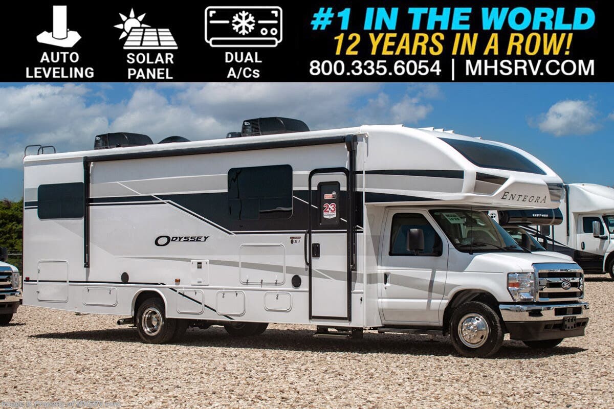 Email now about this 2026 Entegra Coach Odyssey 31F! New 2026 Entegra Coach Odyssey 31F available in Alvarado, Texas