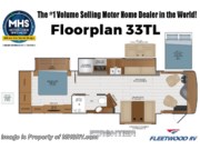 Call now about this 2026 Fleetwood Frontier 33TL! Floorplan of 2026 Fleetwood Frontier 33TL