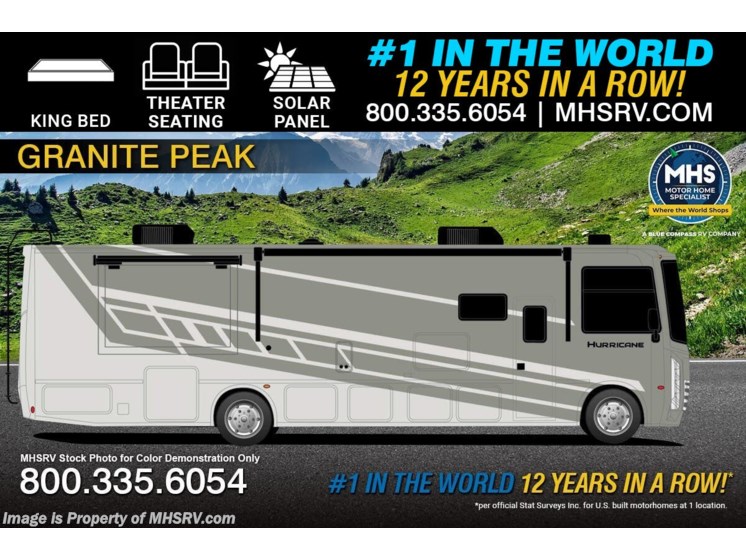 Email now about this 2026 Thor Motor Coach Hurricane 29L! New 2026 Thor Motor Coach Hurricane 29L available in Alvarado, Texas