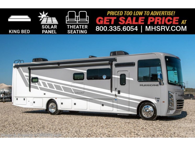 Email now about this 2026 Thor Motor Coach Hurricane 35R! New 2026 Thor Motor Coach Hurricane 35R available in Alvarado, Texas