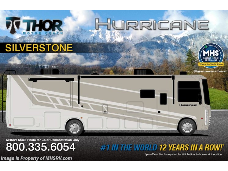 Email now about this 2026 Thor Motor Coach Hurricane 35J! New 2026 Thor Motor Coach Hurricane 35J available in Alvarado, Texas
