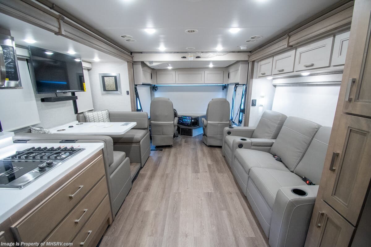 Call now about this 2026 Thor Motor Coach Riviera 39BH! 2026 Thor Motor Coach Riviera 39BH - New Diesel Pusher For Sale by Motor Home Specialist in Alvarado, Texas features Bunk Beds, Two Full Baths, Theater Seating