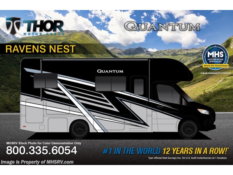 Email now about this 2026 Thor Motor Coach Quantum Sprinter MB24! New 2026 Thor Motor Coach Quantum Sprinter MB24 available in Alvarado, Texas