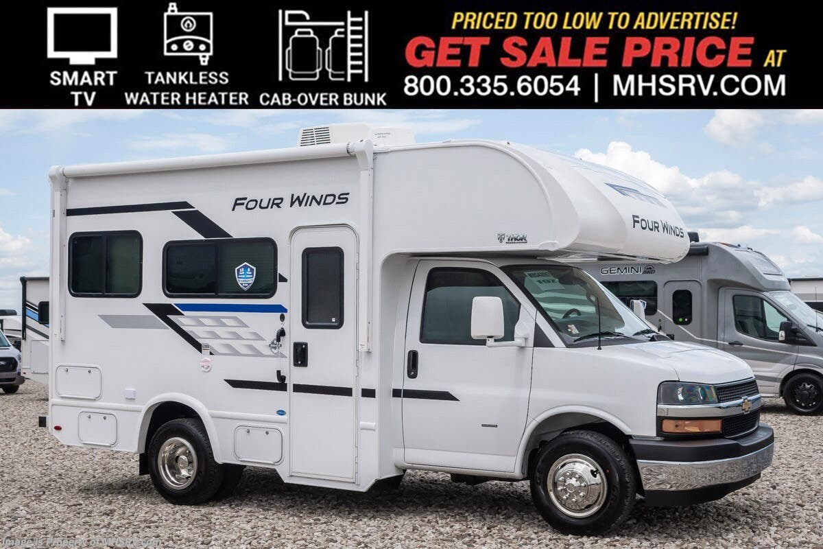 Email now about this 2026 Thor Motor Coach Four Winds 19Z! New 2026 Thor Motor Coach Four Winds 19Z available in Alvarado, Texas