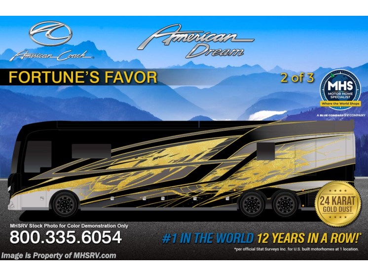 Email now about this 2026 American Coach American Dream 45A! New 2026 American Coach American Dream 45A available in Alvarado, Texas