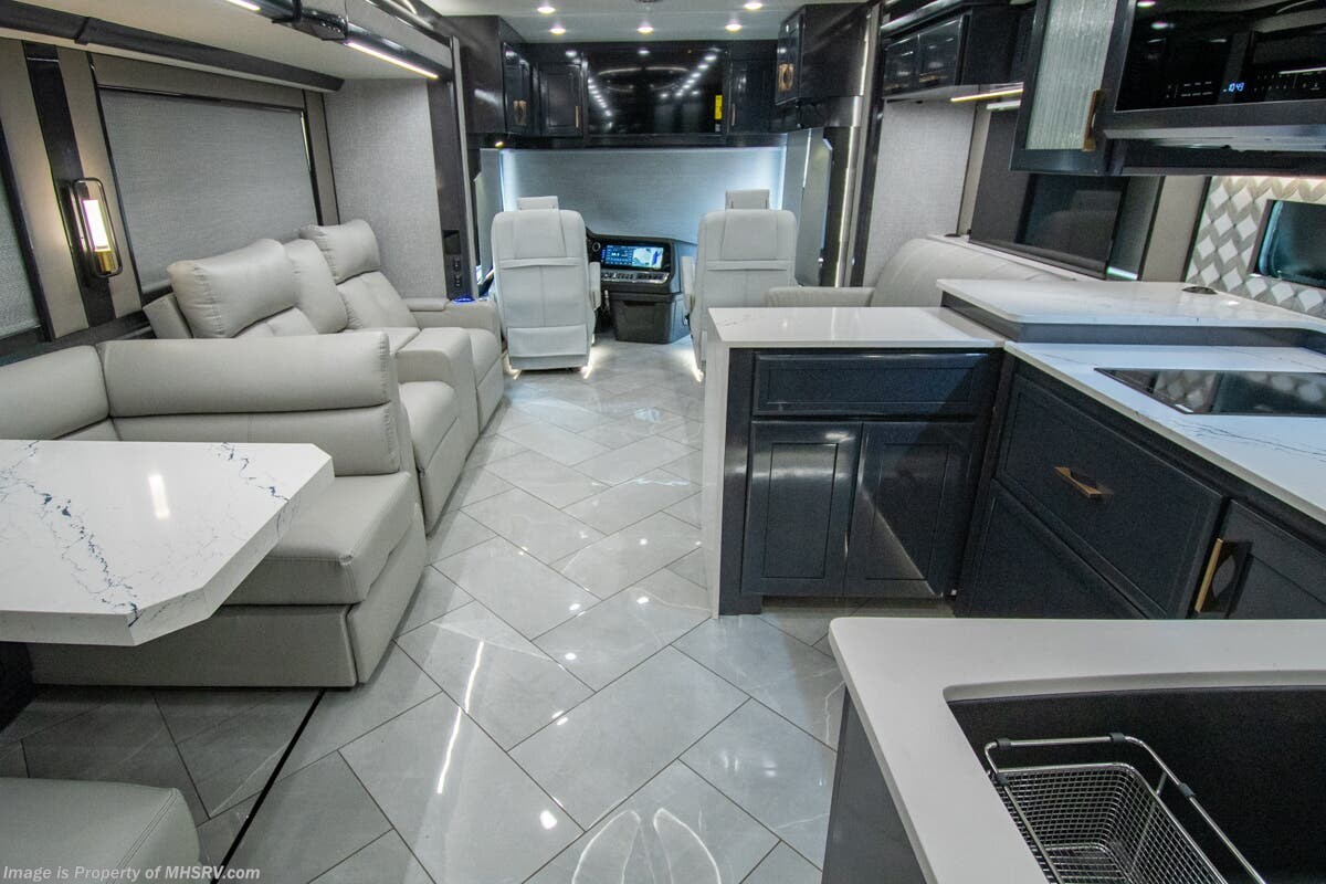 Call now about this 2026 American Coach American Eagle 45K! 2026 American Coach American Eagle 45K - New Diesel Pusher For Sale by Motor Home Specialist in Alvarado, Texas features Bath & 1/2