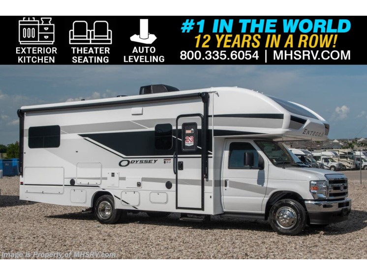 Email now about this 2026 Entegra Coach Odyssey 25R! New 2026 Entegra Coach Odyssey 25R available in Alvarado, Texas