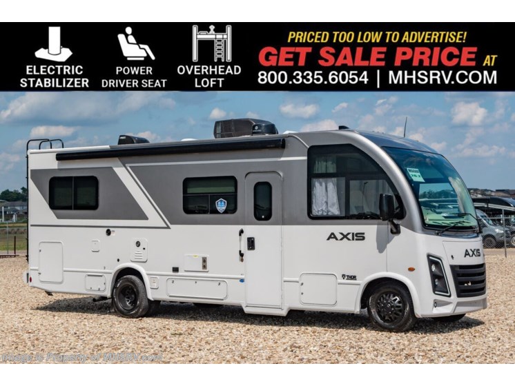 Email now about this 2026 Thor Motor Coach Axis 26.2! New 2026 Thor Motor Coach Axis 26.2 available in Alvarado, Texas