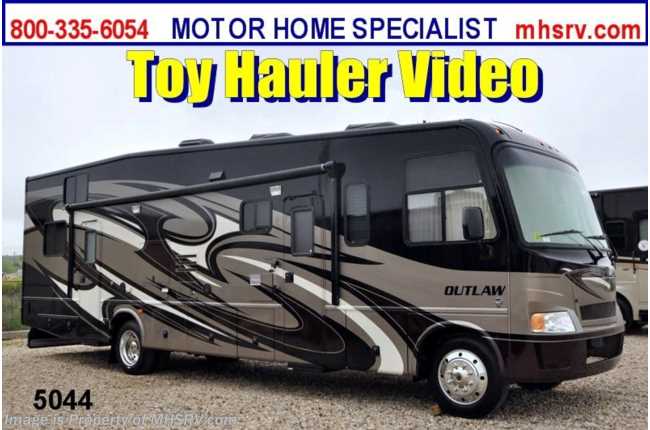 2012 Thor Motor Coach Outlaw Toy Hauler Toy Hauler RV for Sale W/Full Body Paint &amp; Slide