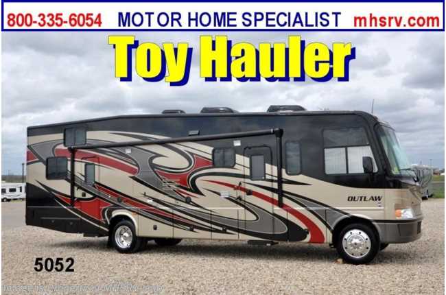 2012 Thor Motor Coach Outlaw Toy Hauler Luxury Toy Hauler RV Full Body Paint &amp; Slide
