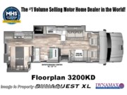 Call now about this 2026 Dynamax Corp Dynaquest XL 3200KD! Floorplan of 2026 Dynamax Corp Dynaquest XL 3200KD