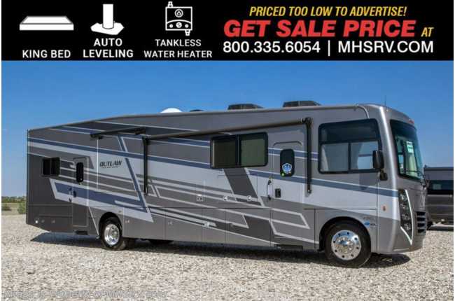 2026 Thor Motor Coach Outlaw Wild West Edition 38M Toy Hauler RV W/ 50 State Onan Gen., Auto Leveling, Tankless Water Heater, FBP & More