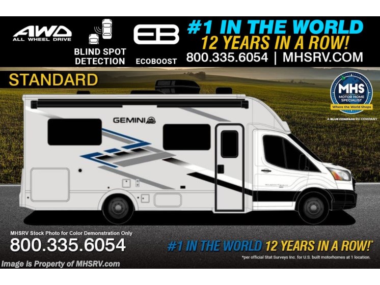 Email now about this 2026 Thor Motor Coach Gemini AWD 24JG! New 2026 Thor Motor Coach Gemini AWD 24JG available in Alvarado, Texas