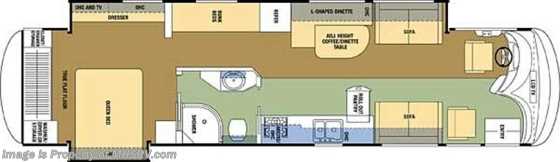 2013 Sportscoach Cross Country Diesel Bunk House RV for Sale 385DS Floorplan