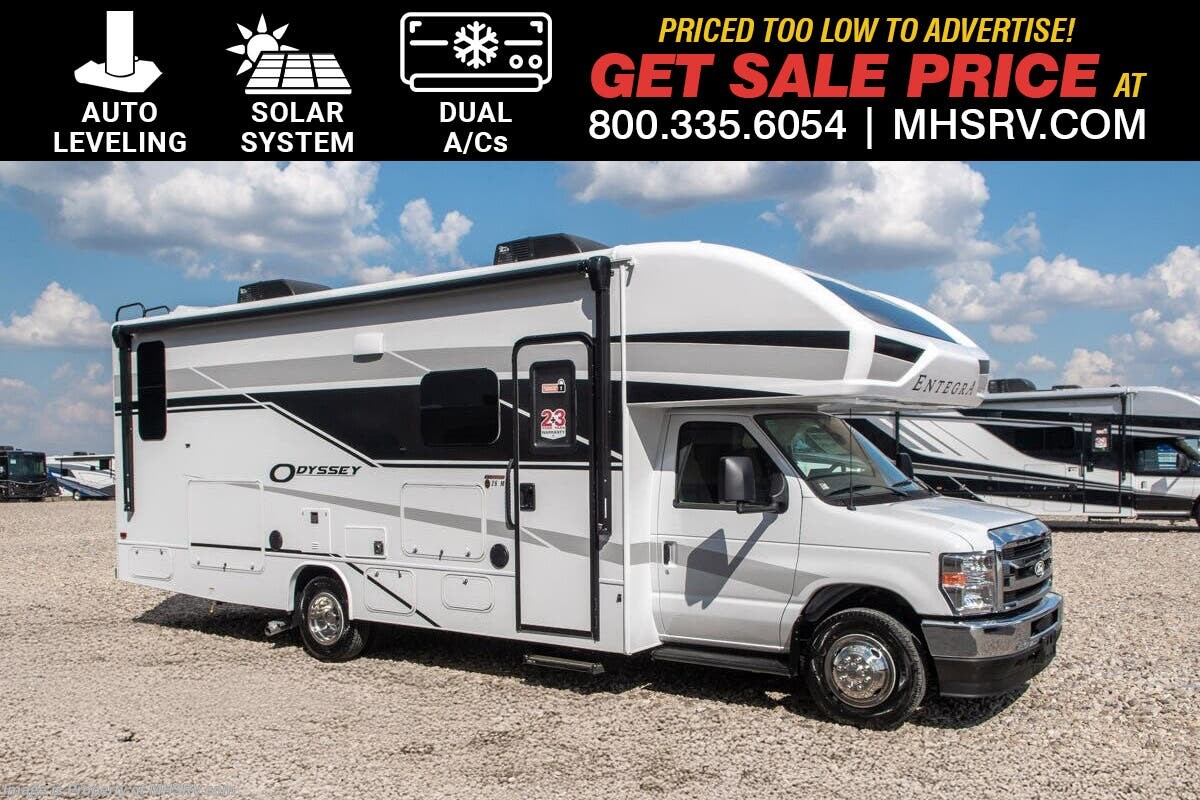 Email now about this 2026 Entegra Coach Odyssey 26M! New 2026 Entegra Coach Odyssey 26M available in Alvarado, Texas