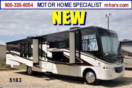 &lt;a href=&quot;http://www.mhsrv.com/coachmen-rv/&quot;&gt;&lt;img src=&quot;http://www.mhsrv.com/images/sold-coachmen.jpg&quot; width=&quot;383&quot; height=&quot;141&quot; border=&quot;0&quot; /&gt;&lt;/a&gt;
#1 ENCOUNTER DEALER IN AMERICA! /TX 8/24/12/ &lt;object width=&quot;400&quot; height=&quot;300&quot;&gt;&lt;param name=&quot;movie&quot; value=&quot;http://www.youtube.com/v/_cfHrOjIfJo?version=3&amp;amp;hl=en_US&quot;&gt;&lt;/param&gt;&lt;param name=&quot;allowFullScreen&quot; value=&quot;true&quot;&gt;&lt;/param&gt;&lt;param name=&quot;allowscriptaccess&quot; value=&quot;always&quot;&gt;&lt;/param&gt;&lt;embed src=&quot;http://www.youtube.com/v/_cfHrOjIfJo?version=3&amp;amp;hl=en_US&quot; type=&quot;application/x-shockwave-flash&quot; width=&quot;400&quot; height=&quot;300&quot; allowscriptaccess=&quot;always&quot; allowfullscreen=&quot;true&quot;&gt;&lt;/embed&gt;&lt;/object&gt;MSRP $142,820. New 2012 Coachmen Encounter. Model 37TZ. This Luxury Class A RV measures approximately 37 feet 7 inches in length and features (3) slide-out rooms, a king bed and a split living &amp; dining area. The living room easily converts into a luxury second bedroom  complete with a large LCD TV and built in fireplace. Optional equipment includes the beautiful Cognac Maple wood package, real ceramic tile flooring, stainless steel appliances, kitchen backsplash, 24 inch LCD TV in bedroom, full body paint exterior, DVD player in bedroom, 5500 Onan generator, upgraded 30 inch microwave/convection oven, valve stem extensions, dual pane glass, side cameras, power driver&#39;s seat, power sun visor, outside entertainment center with 32 inch LCD TV, Diamond Shield paint protection, home theater system with sub woofer, Travel Easy Roadside Assistance &amp; RVID. You will also find a powerful Triton V-10 Ford, 22-Series chassis, aluminum wheels and much more. The ceramic tile floors, incredible glass tile backsplashes and the incredible list of features make the Coachmen Encounter unlike any other gas powered RV in the industry, and an incredible value when purchased at Motor Home Specialist. CALL MOTOR HOME SPECIALIST at 800-335-6054 or VISIT MHSRV .com FOR ADDITONAL PHOTOS, DETAILS, BROCHURE, FACTORY WINDOW STICKER, VIDEOS &amp; MORE.