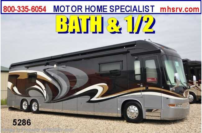 2013 Entegra Coach Cornerstone Bath &amp; 1/2 Luxury RV for Sale 45RBQ